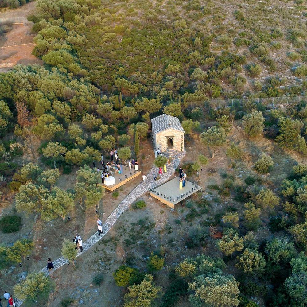Εκκλησακι γάμου σε κτήμα στο Μαρκόπουλο Προφήτης Ηλίας