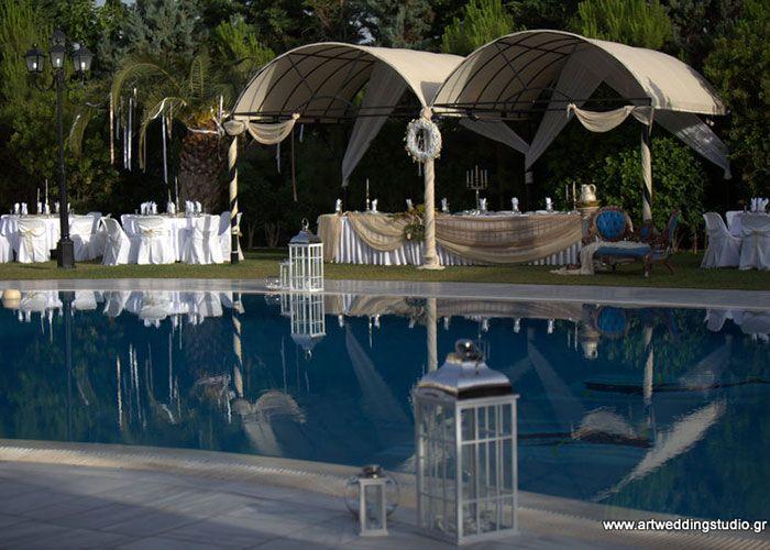 Αίθουσες γάμου με πισίνα βόρεια προάστια Aqua dream